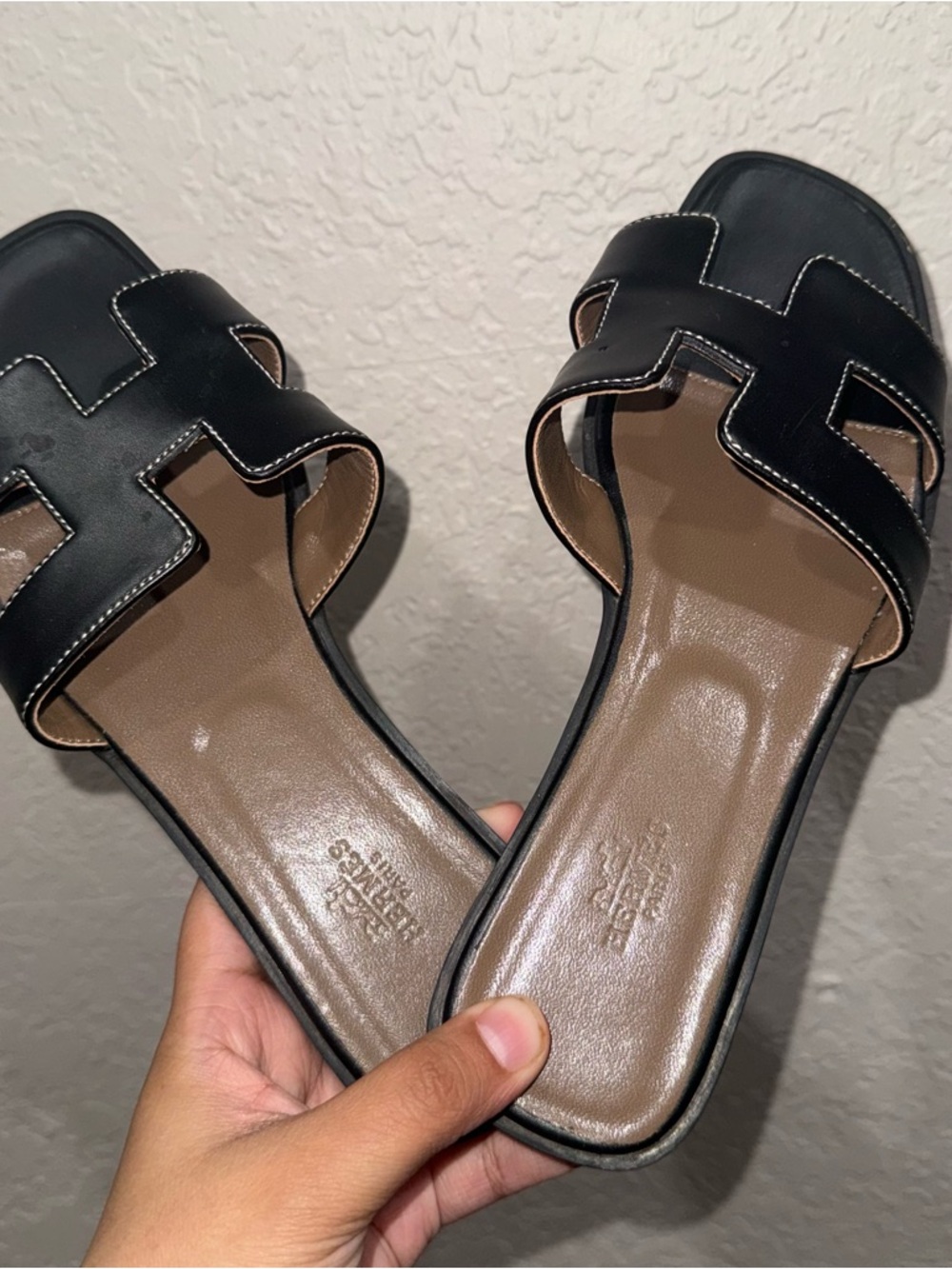 Hermes sandals size 37 - Picture 5 of 7